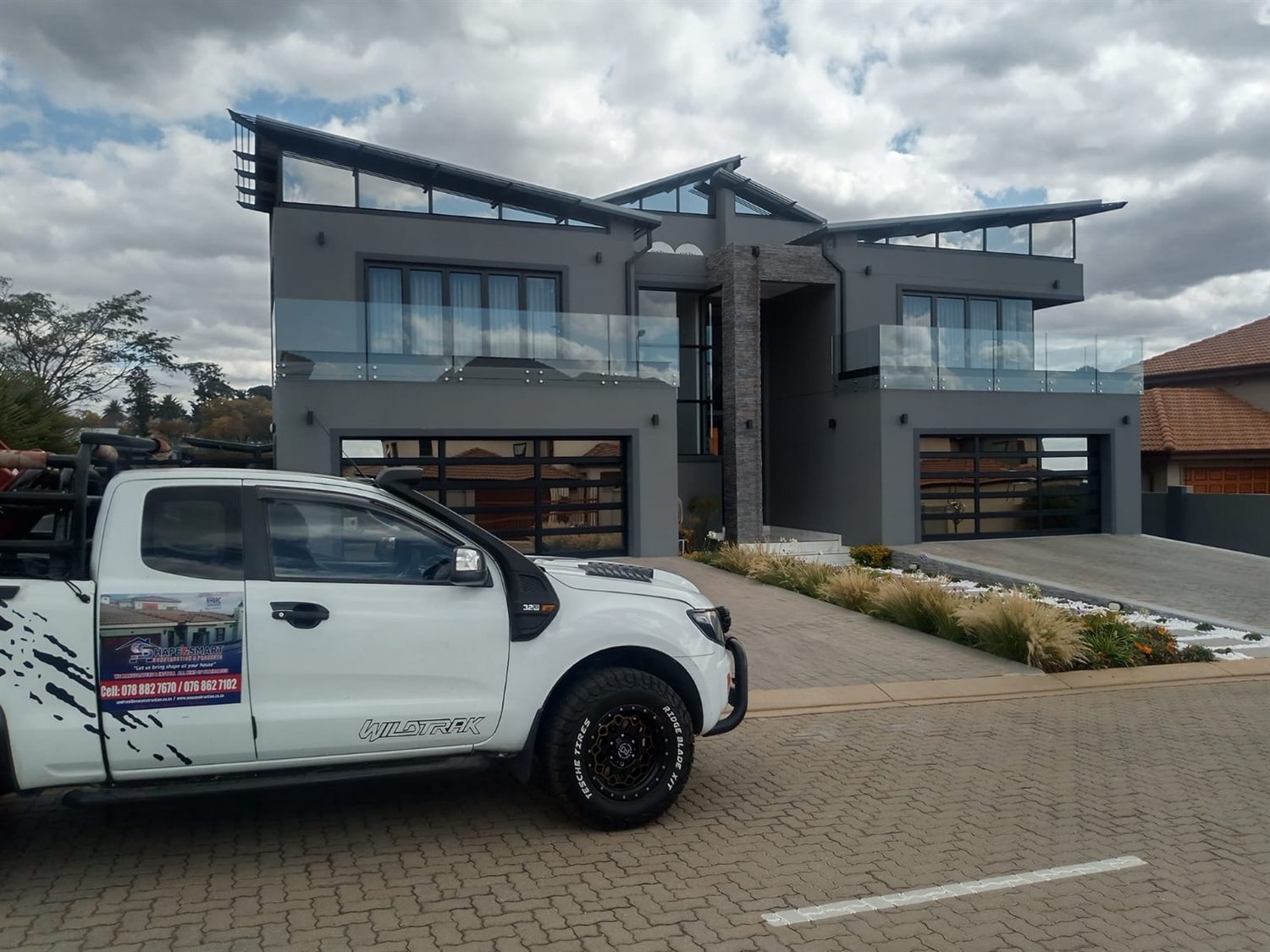 Completed Shape & Smart home with company vehicle