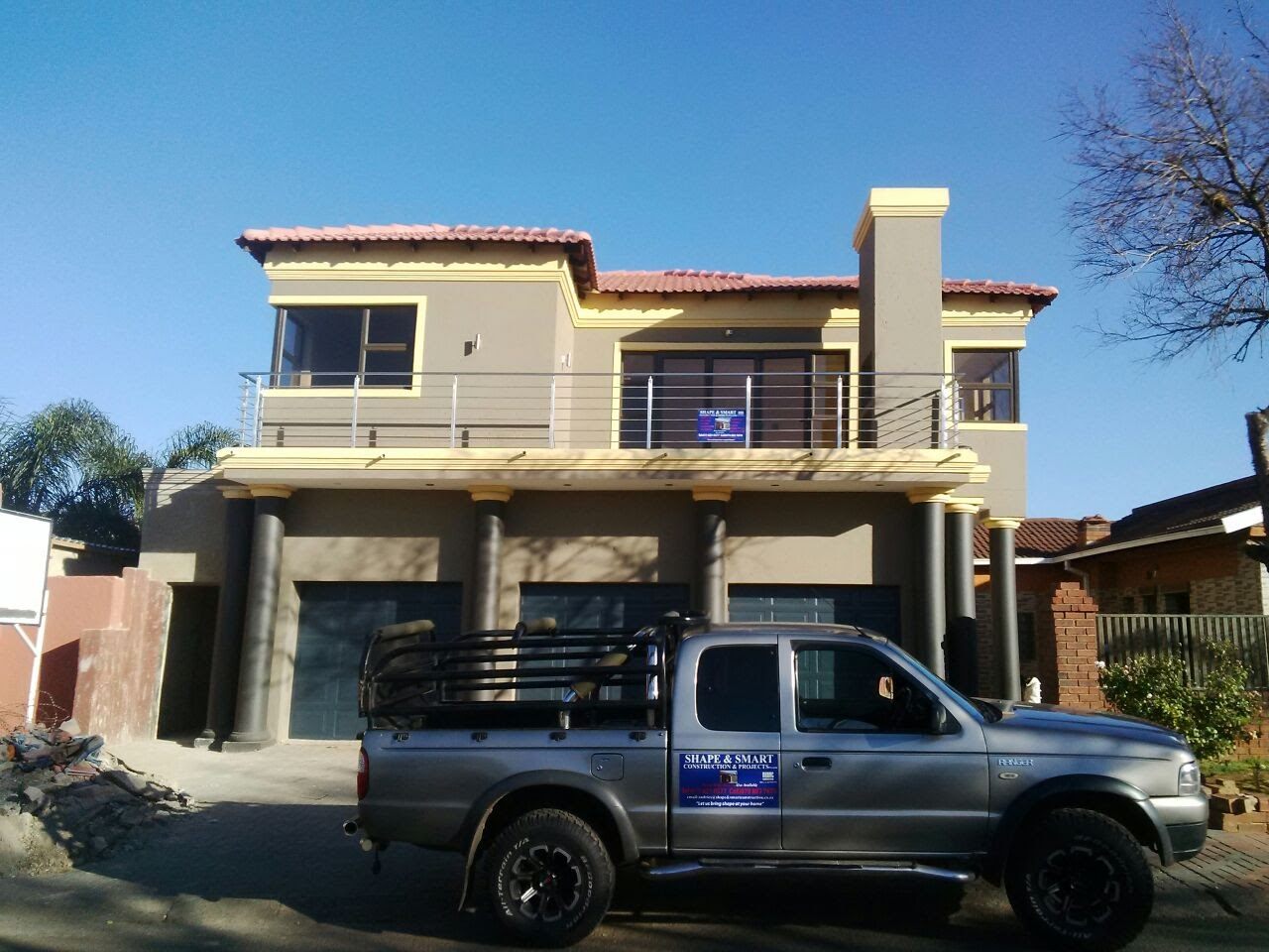 Completed double-storey home